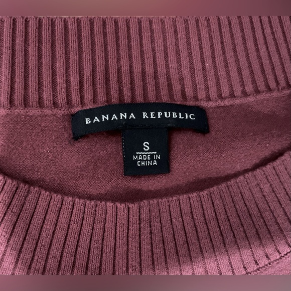 Banana Republic short sleeve sweater with cuffs S - Picture 9 of 9
